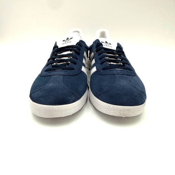 adidas Gazelle Men's Size 9 Collegiate Navy / White / Gold Metallic BB5478 NEW - Picture 3 of 7